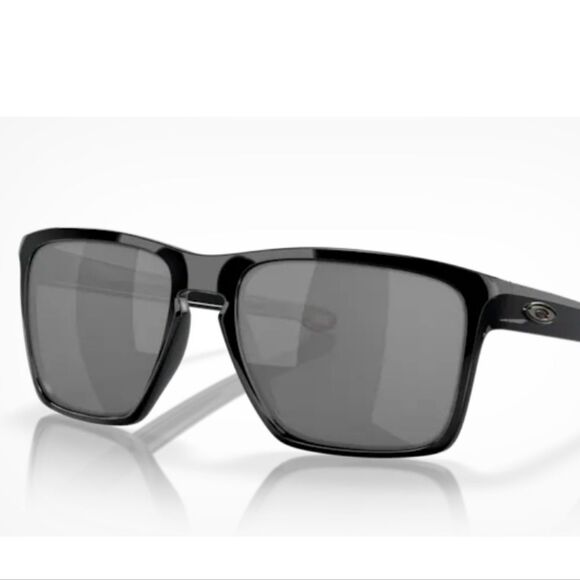 Oakley Sliver XL 009341-5557 Black Iridium/Polished Black Sunglasses